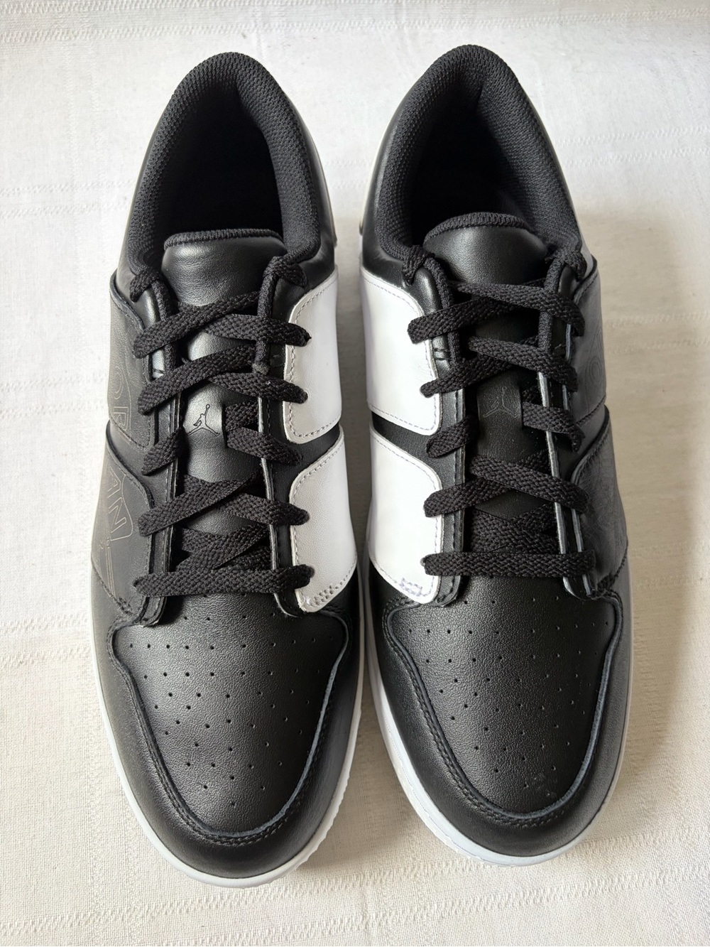 Nike Jordan Nu Retro 1 Low Golf Shoe Black White Men’s Size 11.5 FZ4153-003 NEW! - Picture 2 of 8